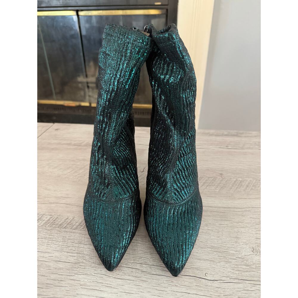 Jessica Simpson Lailra high heel stretch fashion Boots  size 10